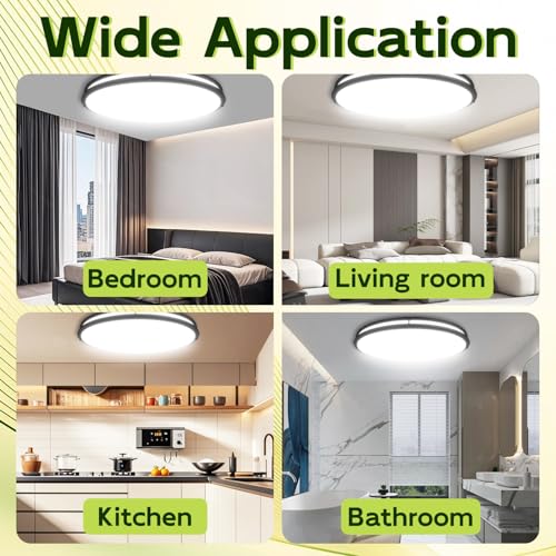 32 Inch Oval LED Ceiling Light
