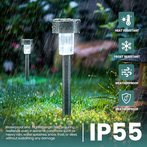 24 Pack Solar Lights Outdoor Waterproof (24 Count)