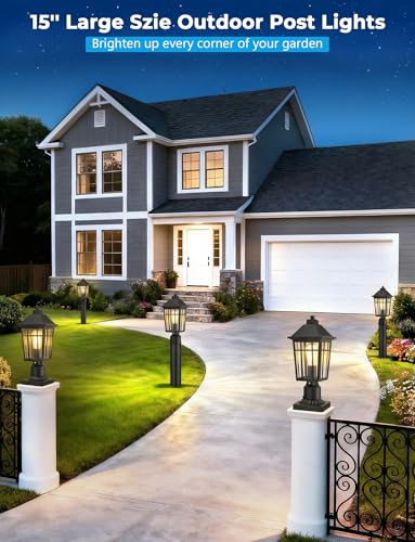 Outdoor Post Lights 15''