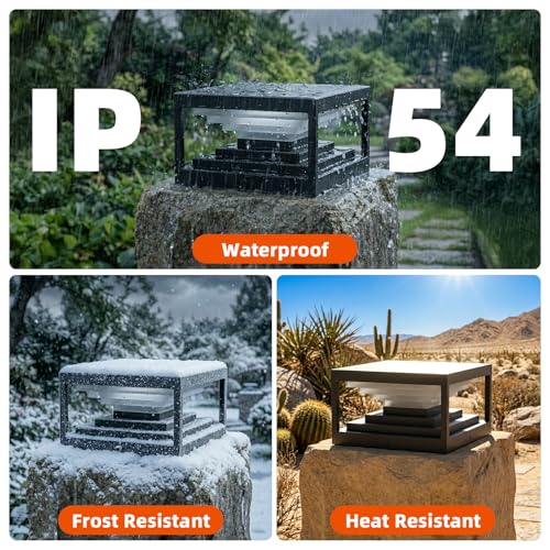 Stainless Steel Post Light 110V