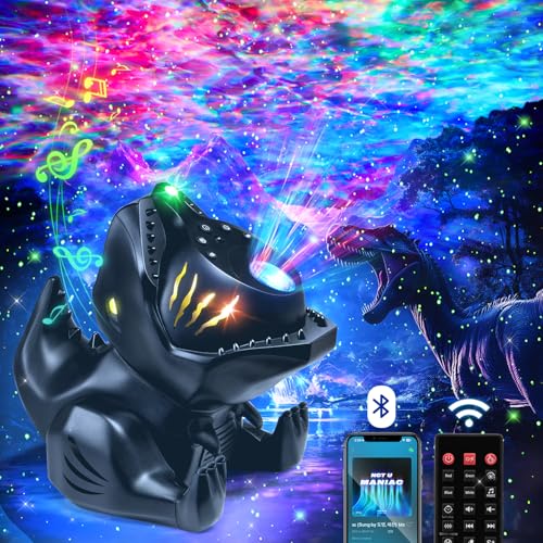 Dinosaur Baby Sound Machine Night Light Projector