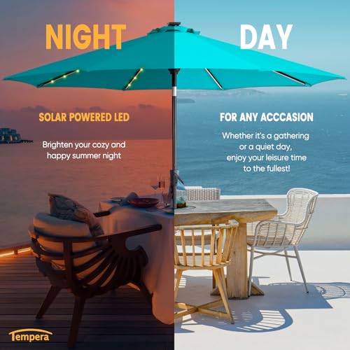 10ft Patio LED Umbrella with light