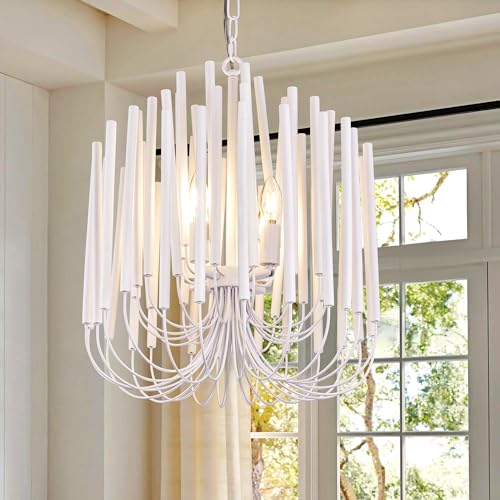 Modern Farmhouse Chandelier for Dining Room 18"