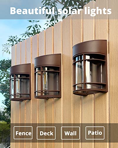 Solar Fence Lights (8 Count)