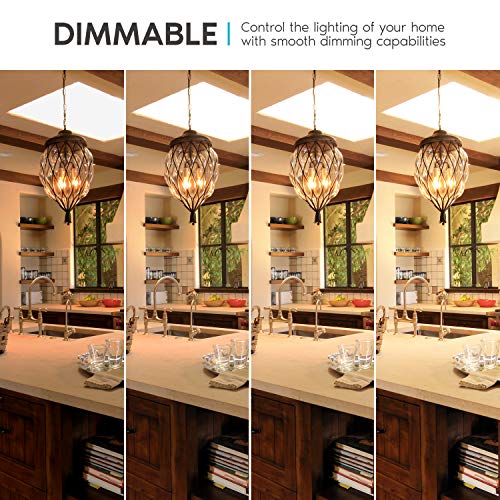 4W Vintage Candelabra LED Bulbs Dimmable (24 Count)