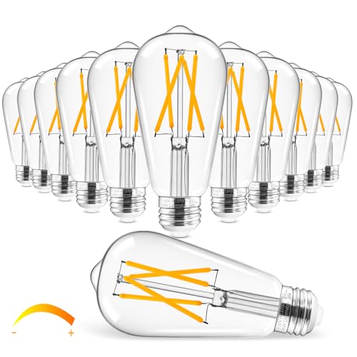 Edison Bulbs Dimmable (12 Count)