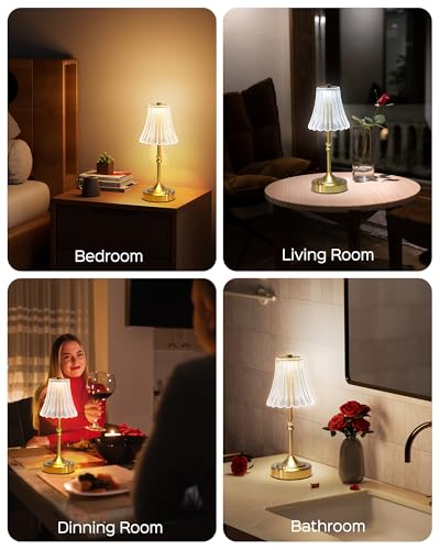 Vintage Cordless Table Lamp