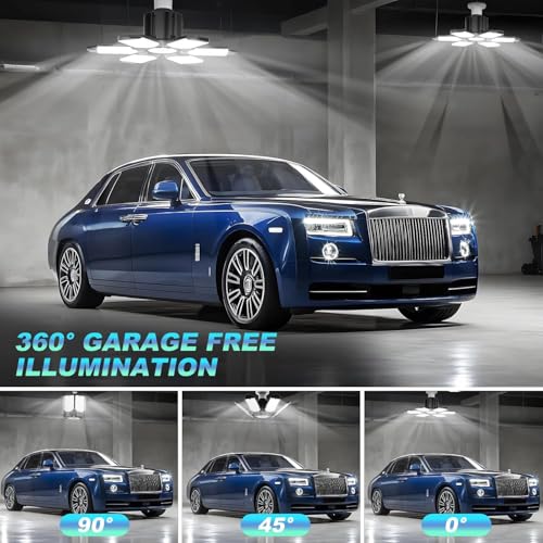 Led Garage Lights 2 Pack 200W Super Bright Ceiling Led Shop Lights (2 Count)