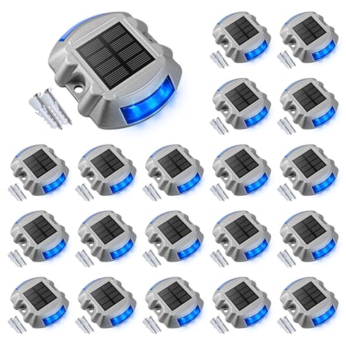 Solar Deck Driveway Dock Lights (20 Count)