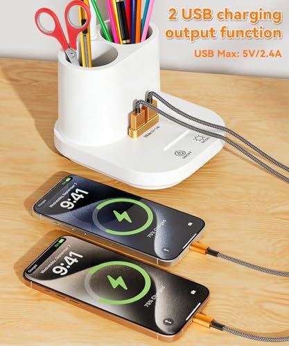 LED Desk Lamps for Home Office with Charger