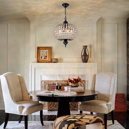 16.5" Crystal Chandelier