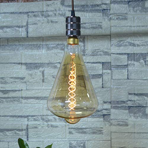 ST164 Large LED Edison Light Bulbs Dimmable 8W 450lm E26 2200K 1PC