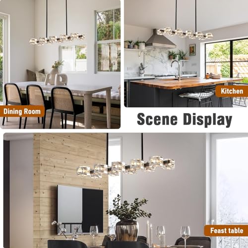 Modern Crystal Chandeliers for Dining Room