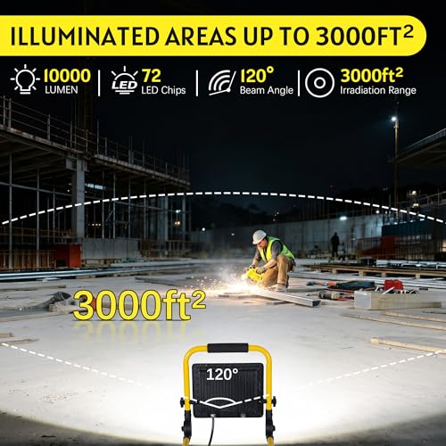 10000LM Portable LED Work Light
