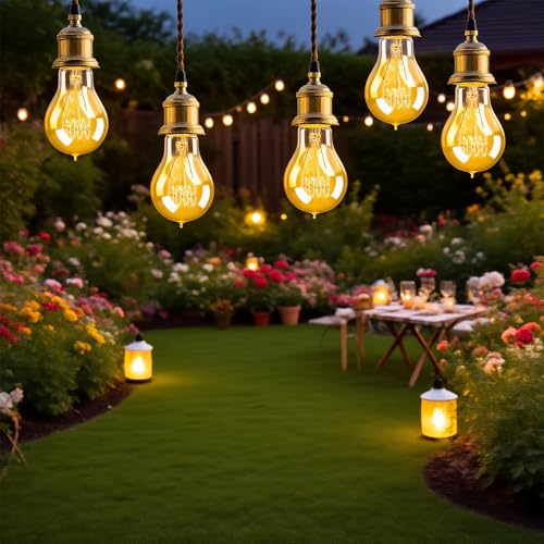 3Pack Vintage Edison Bulb 40W for Decorative Fixtures (3 Count)