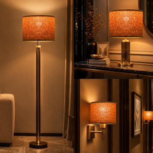 13x10 Inch Drum Lamp Shades set of 2 (2 Count)
