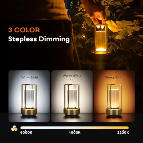 Portable Metal Table Lamp for Indoor