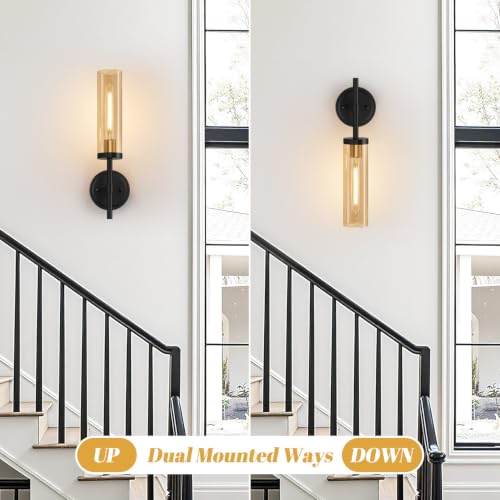 Hardwired Wall Sconces Set of Two (2 Count)