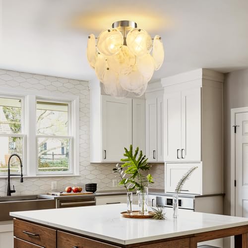 Glass Ceiling Light Fixture