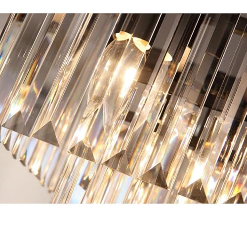 Crystal Chandeliers Modern Contemporary Ceiling Lights Fixtures Pendant Lighting Dining Room Living Room Chandelier D21.6 H7.1