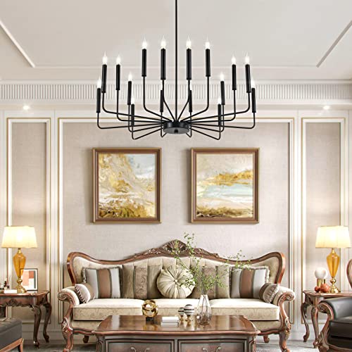 Modern Black Farmhouse Chandeliers