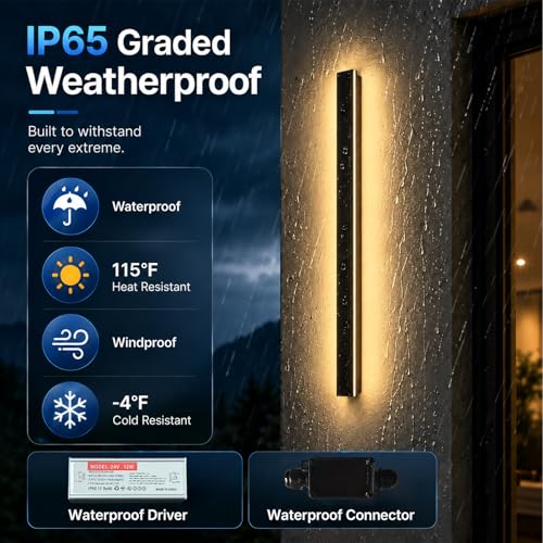 24inch Outdoor Wall Lights