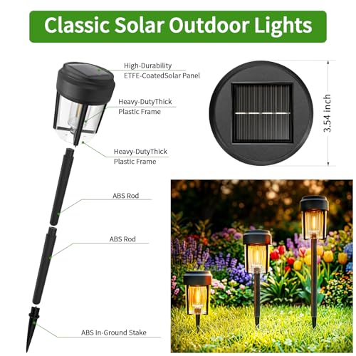 Bright Solar Pathway Lights (2 Count)