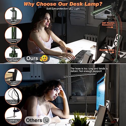 LED Desk Lamp with Clamp