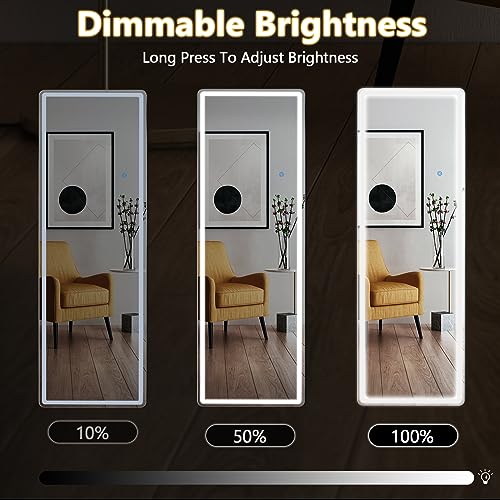 LED Full Length Floor Mirror