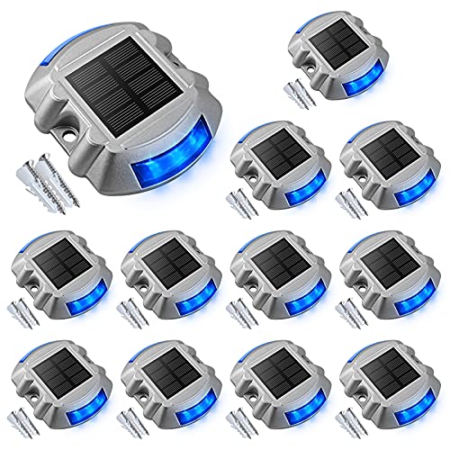 Solar Deck Driveway Dock Lights (12 Count)
