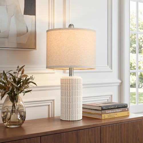 21'' Stone Like Table Lamp with Gift Box