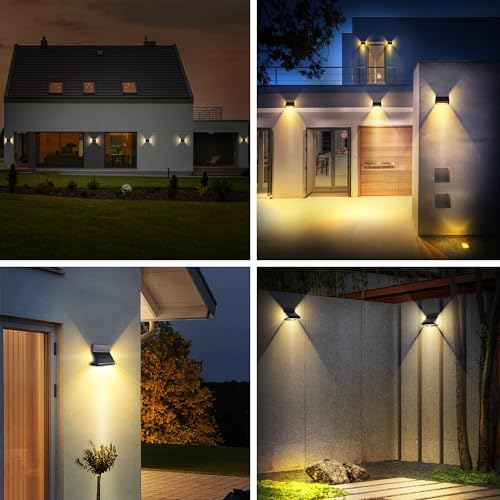 Outdoor Solar Security Lights Motion Sensor (4 Count)