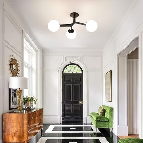 Semi Flush Mount Ceiling Light Fixture 3