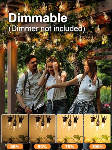 Outdoor String Lights LED 25 FT (25 Foot)