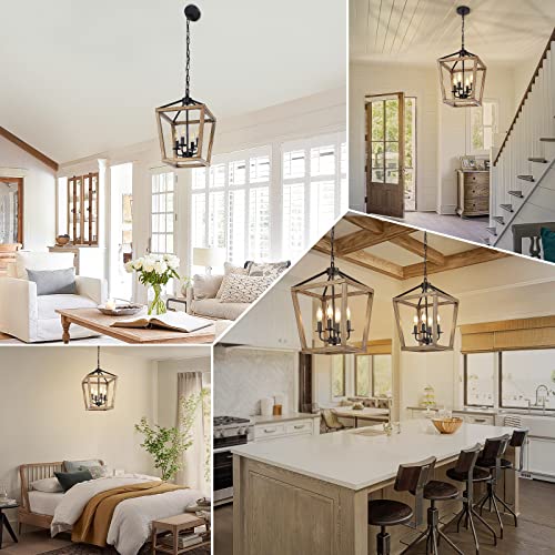 4 Light Farmhouse Chandelier