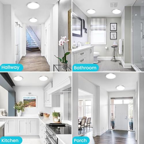 2Pack LED Ceiling Light Fixture (2 Count)