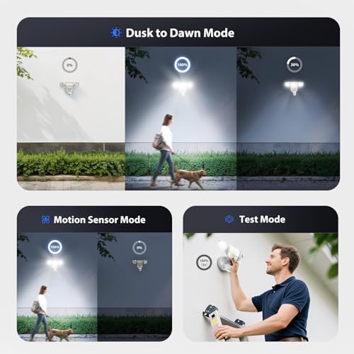 Outdoor Motion Sensor Light (2 Count)