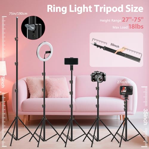 Large 22" Ring Light with Stand for iPad iPhone Barber