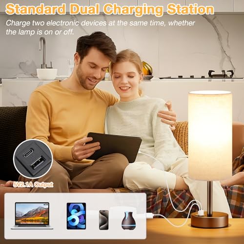 Bedside Table Lamp for Bedroom