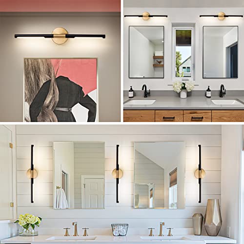 Modern Bathroom Light Fixtures Over Mirror 24 Inch