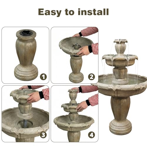 48" Water Fountain Outdoor