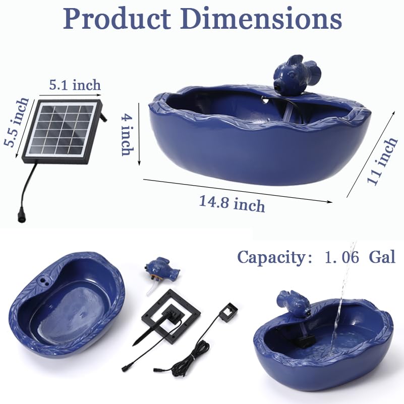 Solar Water Fountain