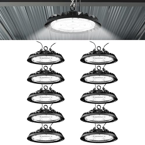Sunco 10 Pack UFO LED High Bay Light (10 Count)