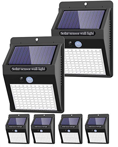 6 Pack Outdoor Solar Motion Lights (6 Count)