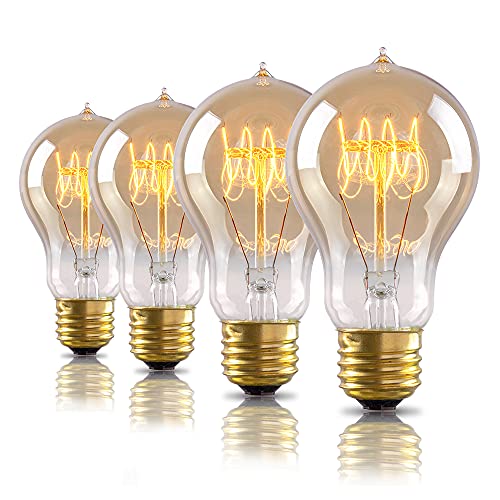 4 Pack Edison Light Bulb (4 Count)
