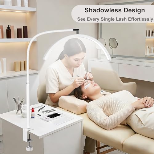 Half Moon Light for Nail Desk