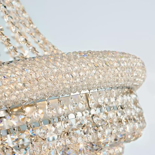Large Crystal Chandelier Light fixtures