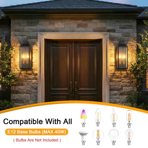 18" Large Outdoor Wall Light