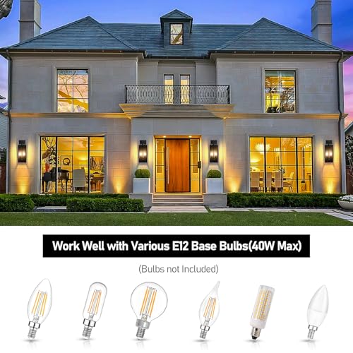 18’’ Large Outdoor Wall Lights (2 Count)