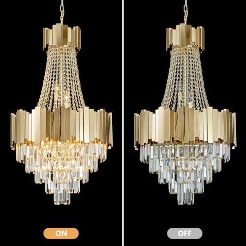 Gold Crystal Chandeliers